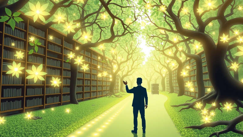 Naturaleza y tecnología florecen en armonía