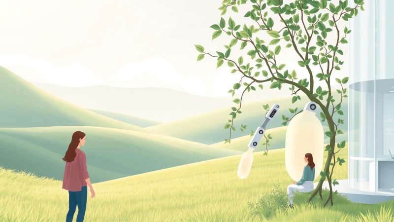 Naturaleza y tecnología conviven en armonía