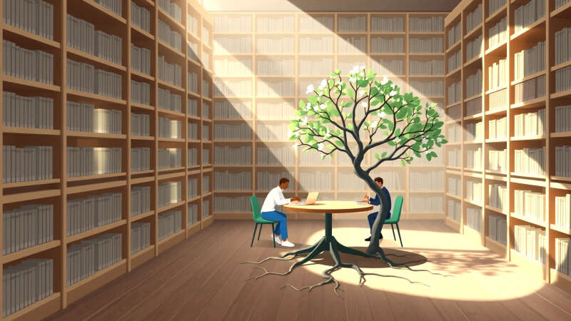 Biblioteca serena