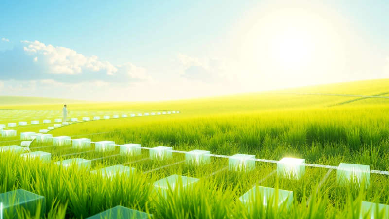 Naturaleza y tecnología en armonía serena