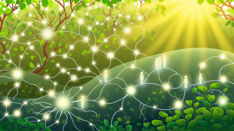 Naturaleza y tecnología se unen armoniosamente